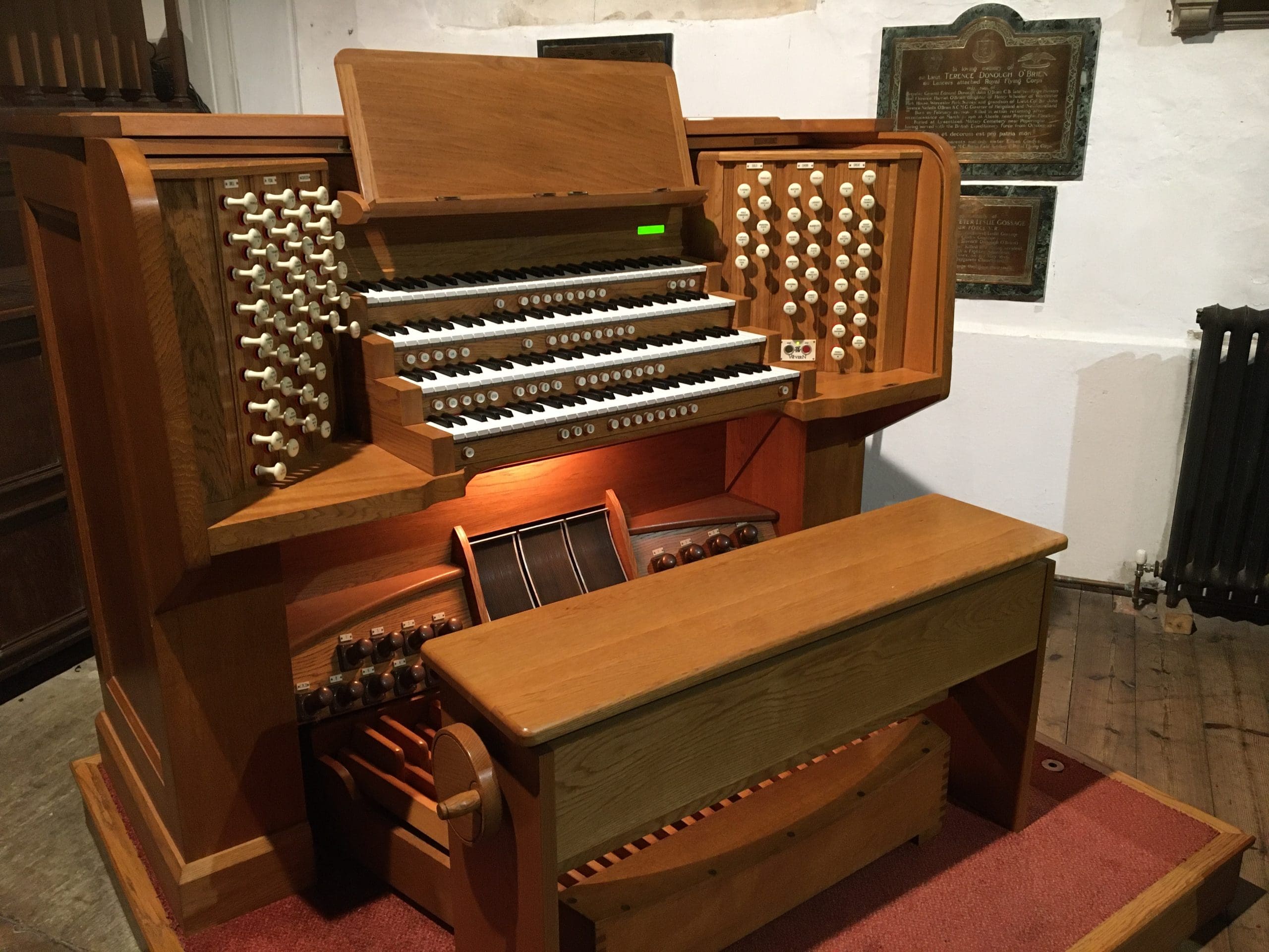 Image: St Margaret the Queen, Buxted Park Sussex - Wyvern Church Organ Installations