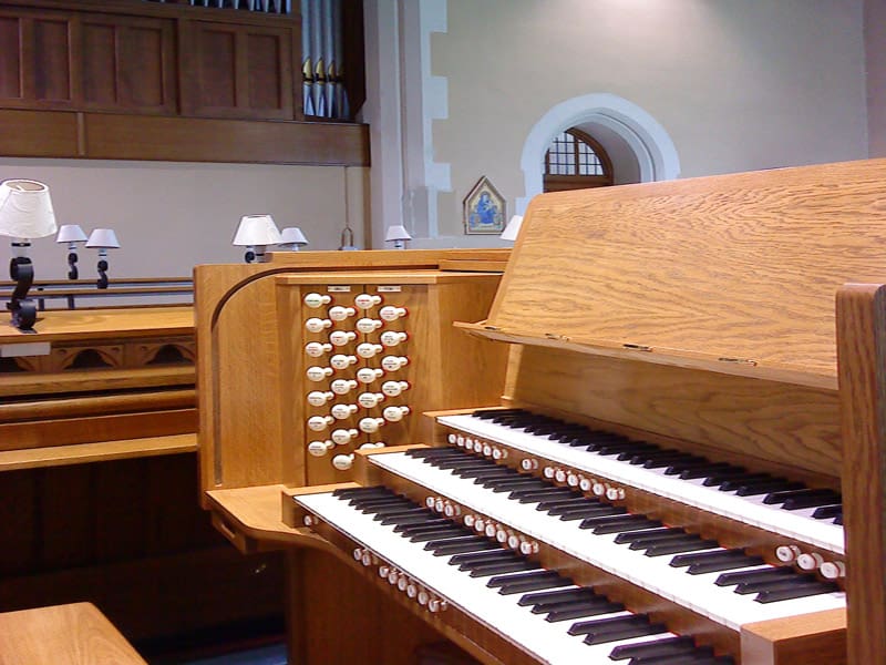 Image: Christ Church, Prestatyn, North Wales - Wyvern Church Organ Installations