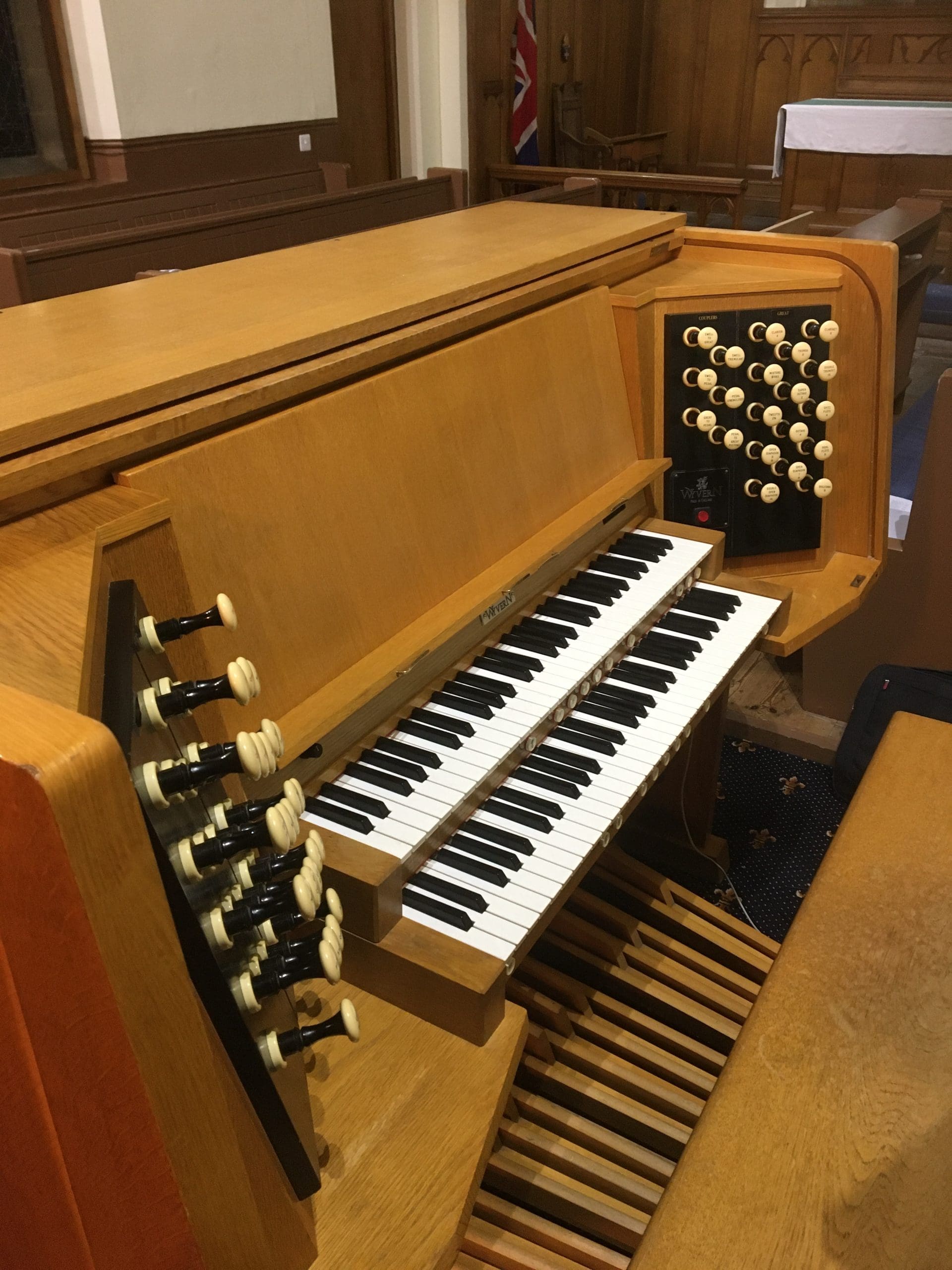 Image: St Swithans Church, Holmesfield - Wyvern Church Organ Installations